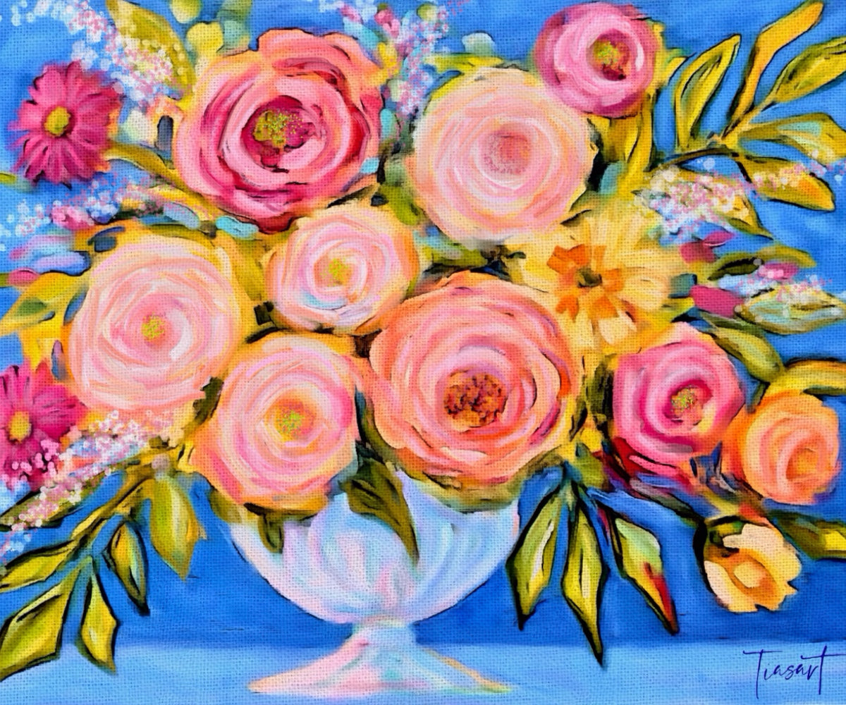 Roses in Bloom